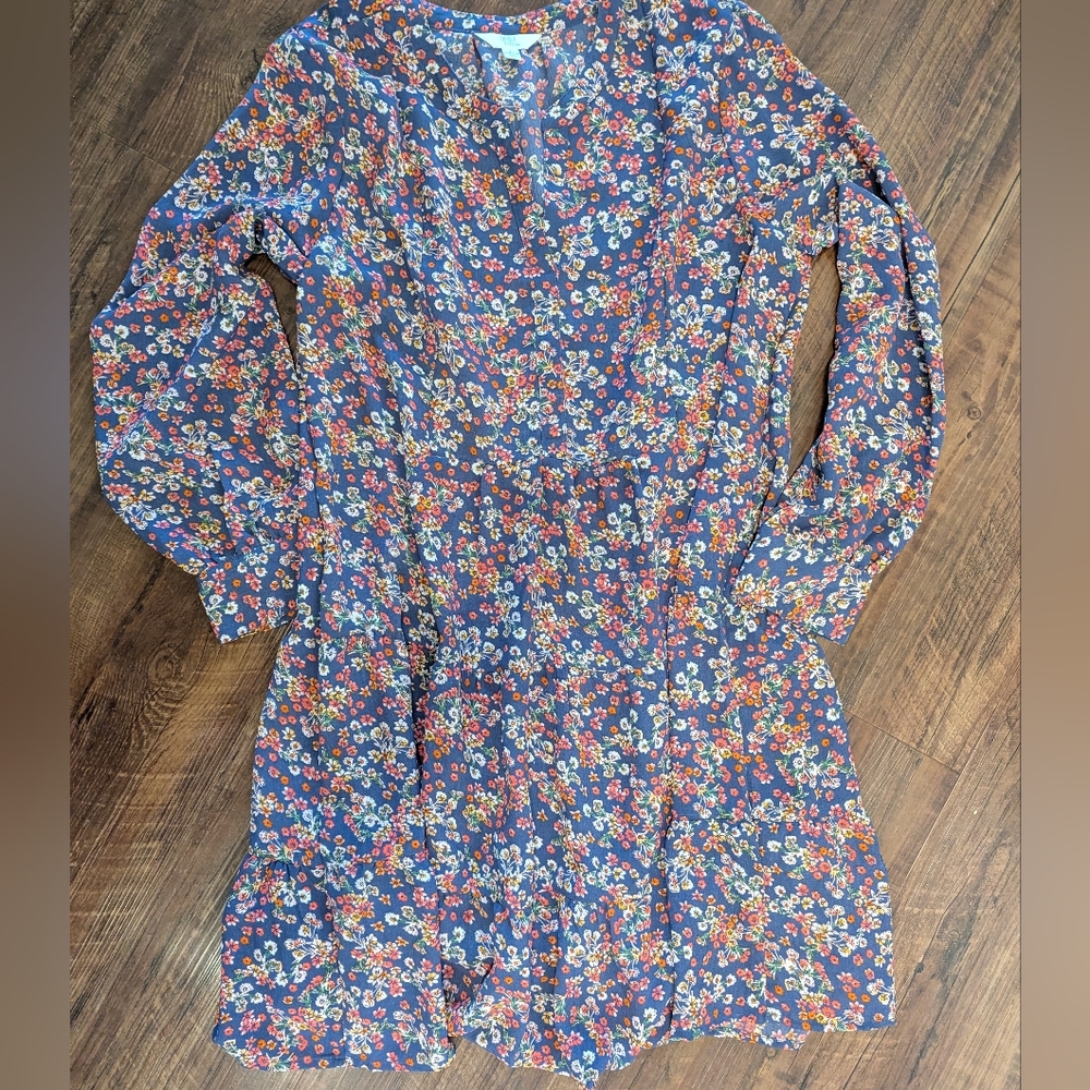 Floral Long Sleeve Dress